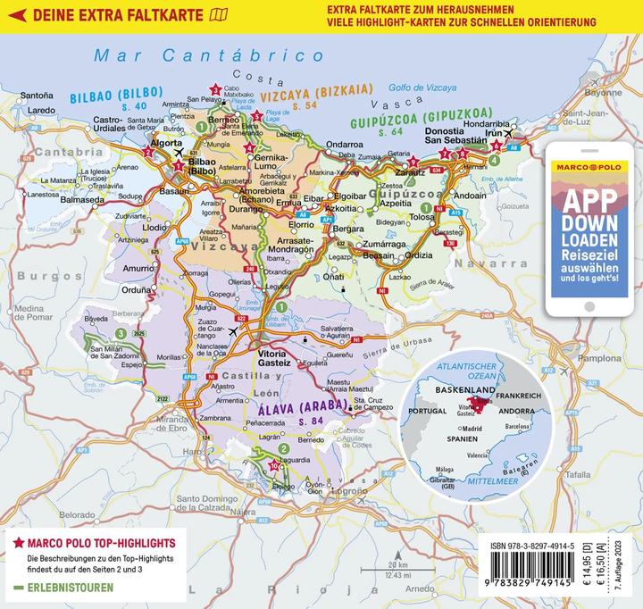 Actual product image Reiseführer Baskenland, Bilbao (German, Andreas Drouve, Susanne Jaspers, 2022)