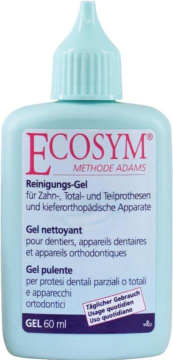 Produktbild Ecosym Reinigungsgel für 3. Zähne Total und Teilprothesen (60 ml, Mundspülung)