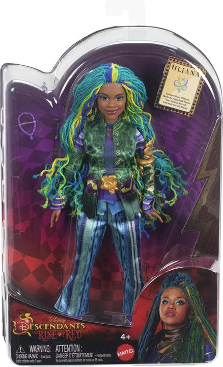 Image du produit Mattel Disney Descendants: The Rise of Red, Uliana, Younger Sister of Ursula Doll