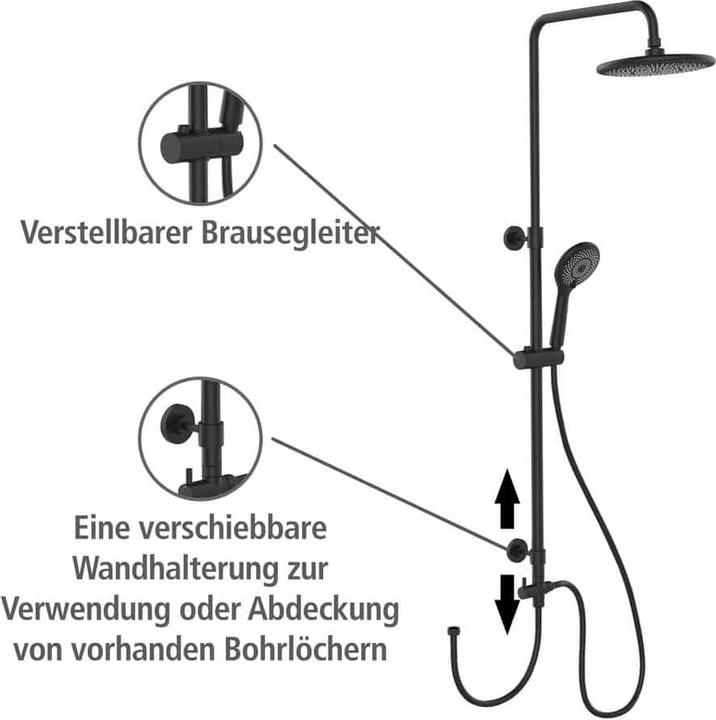 Actual product image Wenko Water Saving Shower System