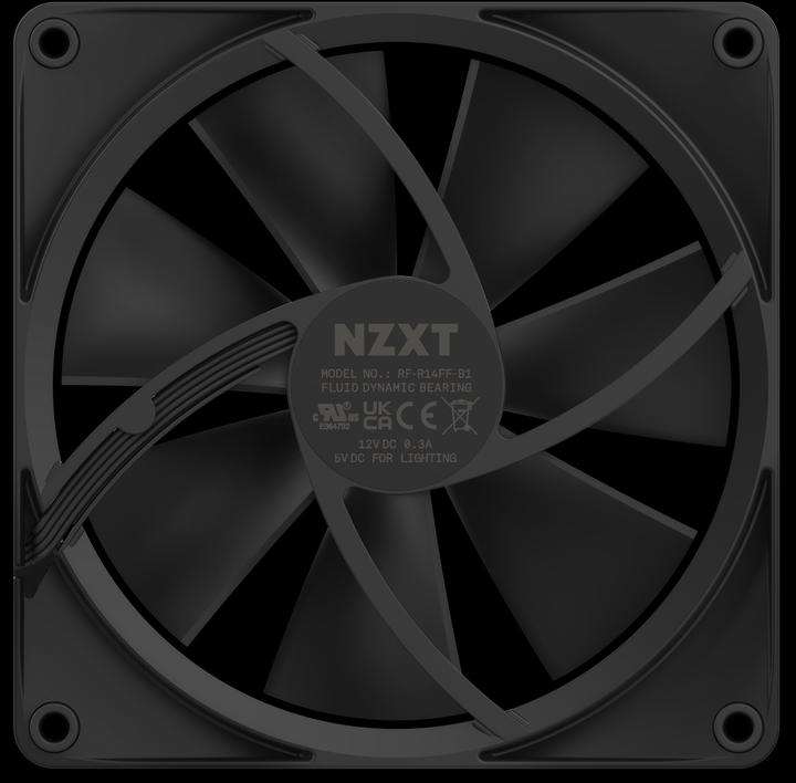 Actual product image NZXT F140 RGB (140 mm, 1 x)