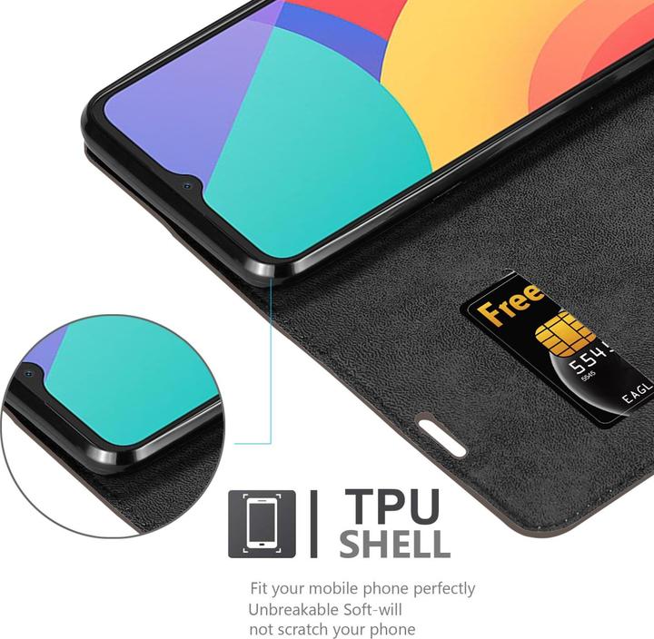 Actual product image Cadorabo Book Invis. Magnet sleeve (Alcatel 1S (2021))