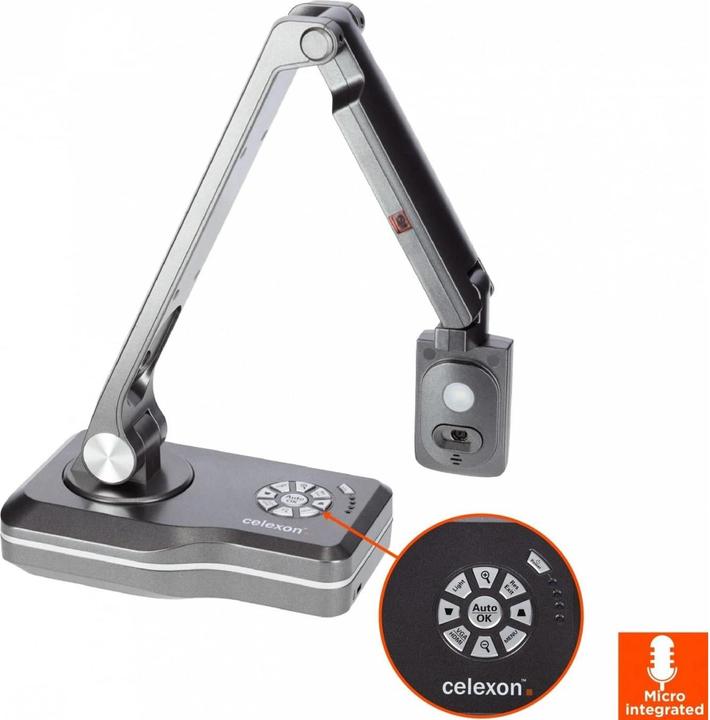 Immagine prodotto Celexon Videocamera DK800 - Full-HD 8 Mega Pixel 10x zoom digitale 2x LED USB SD