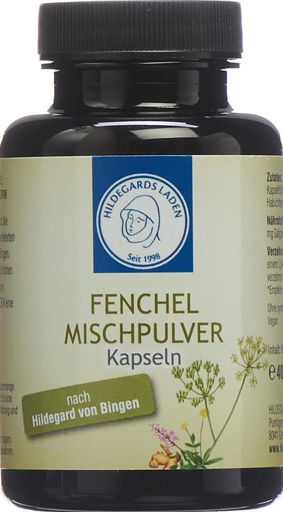 Produktbild Hildegards Laden Fenchel Mischpulver Kapseln Kaps (90 Stück, Kapseln, 64 g)