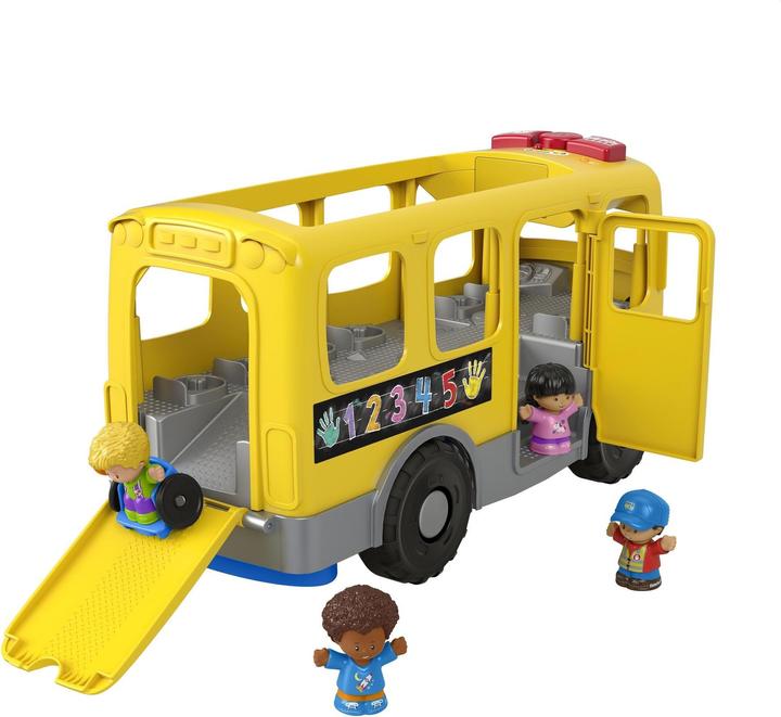 Actual product image Fisher-Price Little People Big Yellow School Bus