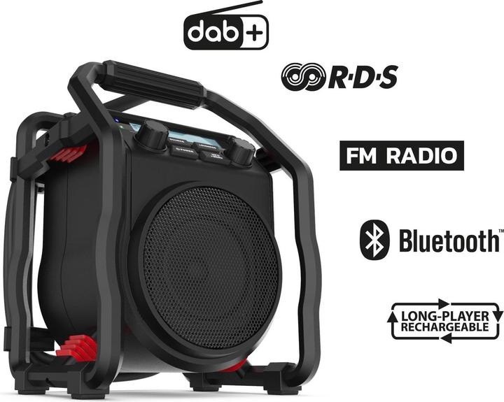 Immagine prodotto PerfectPro Radio da cantiere UBOX 400R (DAB, FM, Bluetooth)