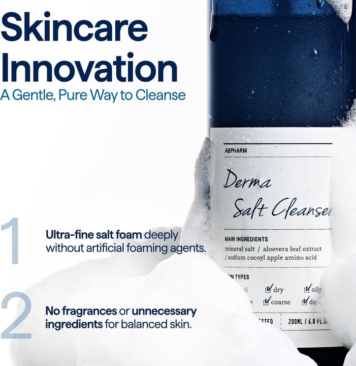 Produktbild Abpharm Derma Salt Cleanser (Schaum, 200 ml)