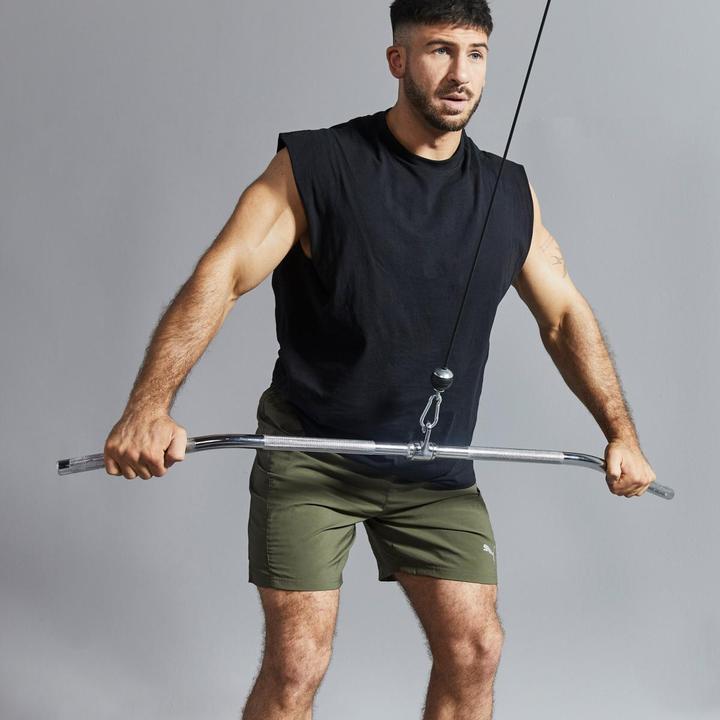 Actual product image Gorilla Sports Lat pull rod incl. swivel joint