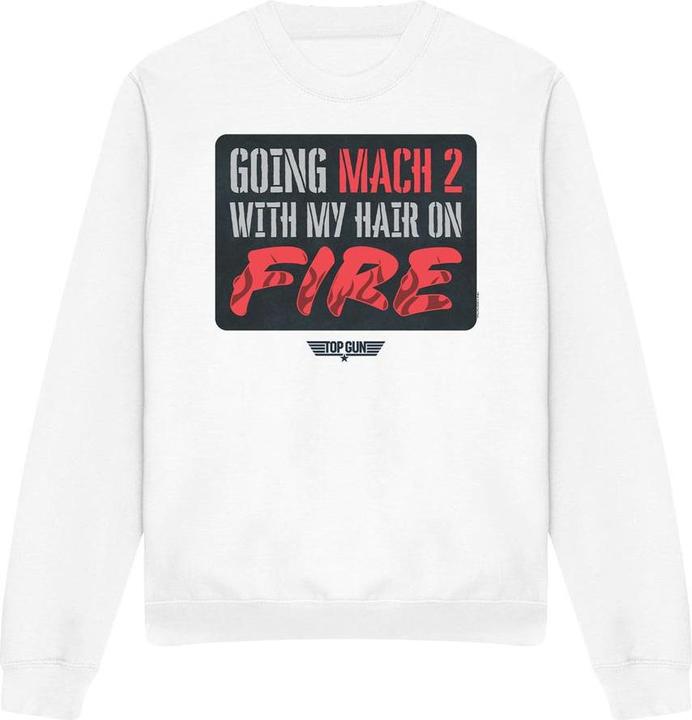 Top Gun Mach 2 Hair On Fire Sweatshirt
