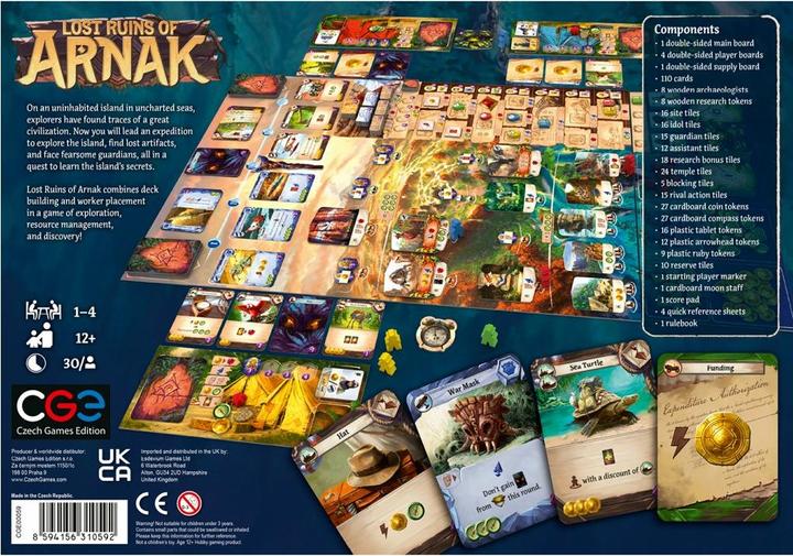 Produktbild Czech games edition Die verlorenen Ruinen von Arnak (Deutsch)