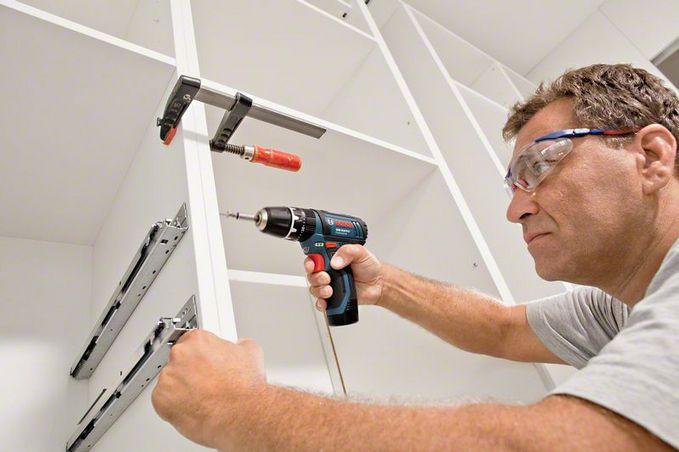 Actual product image Bosch Professional GSB 12-2-Li, 2 batteries incl. L-Boxx (Rechargeable battery operated)