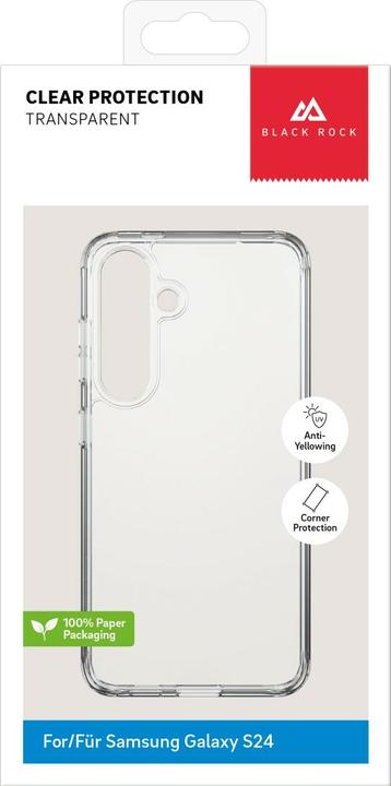 Immagine prodotto Black Rock Custodia protettiva trasparente (Samsung Galaxy S24+)