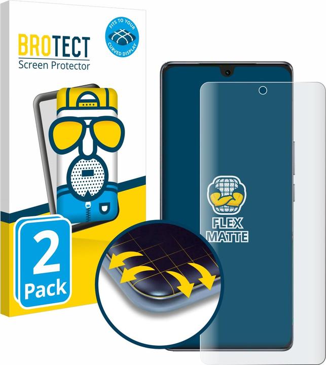Image du produit BROTECT Full-Cover Protection Mat (2 pièce(s), Vivo V29 Lite)