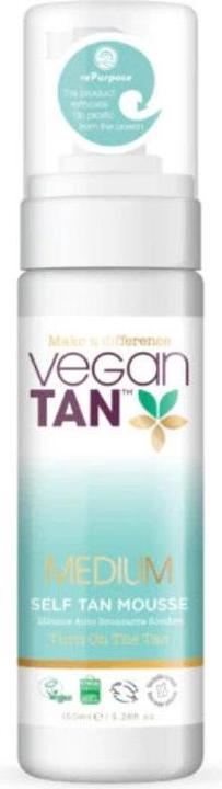 Produktbild Vegan Tan VeganTan Self Tan Mousse Medium (Selbstbräunungsschaum, 150 ml)
