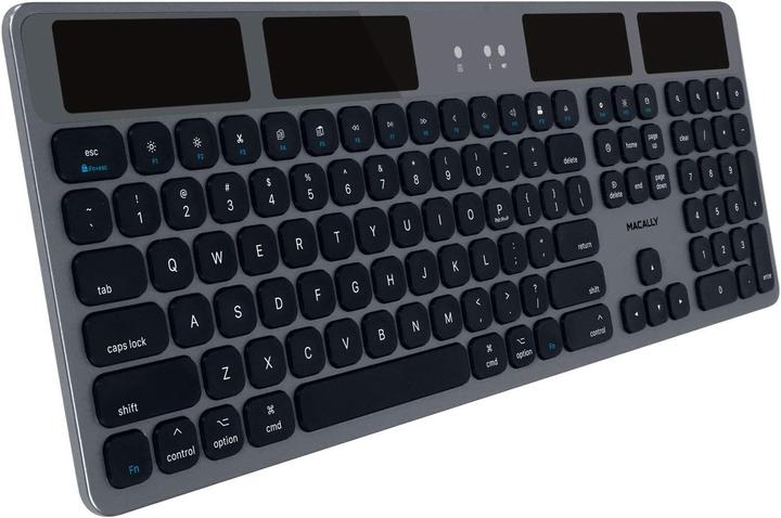 Immagine prodotto Macally Tastiera Bluetooth solare (US, Senza fili)
