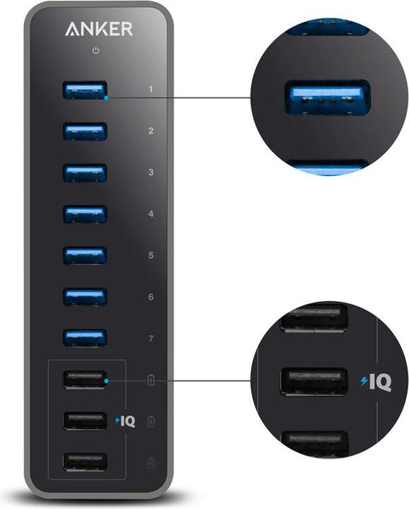 Image du produit Anker A7505312 (USB-B, 7 ports)