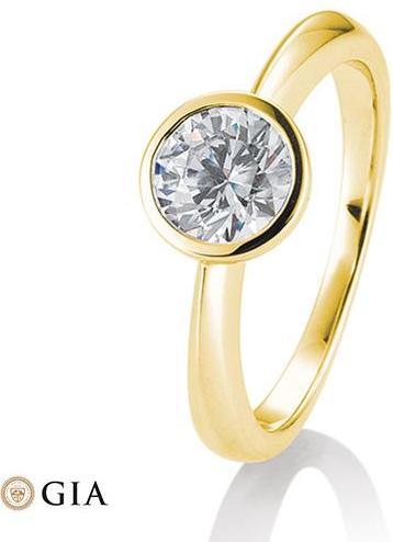 Produktbild Breuning Ring Zarge 0,80-1,50 ct. (54, 585/14 K Gold)