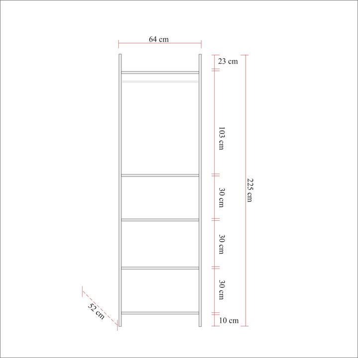 Actual product image Hanah Home Axel (64 x 52 x 225 cm)