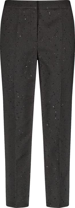 Actual product image Gerry Weber Elegant trousers with sequins trousers cloth/combi shortened - 64318 (44)
