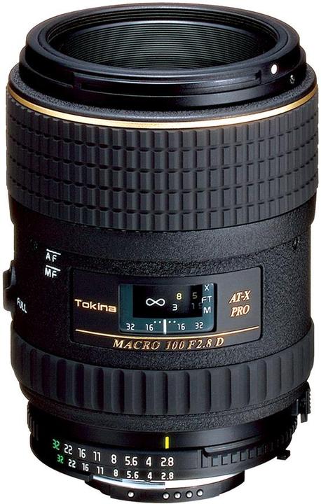 Actual product image Tokina AT-X M100 AF PRO D, 100mm, f/2.8 (Nikon F, full size)