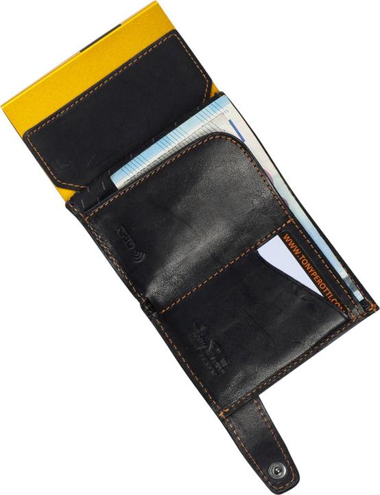 Actual product image Tony Perotti COIN COLOUR Carbon Black & Yellow