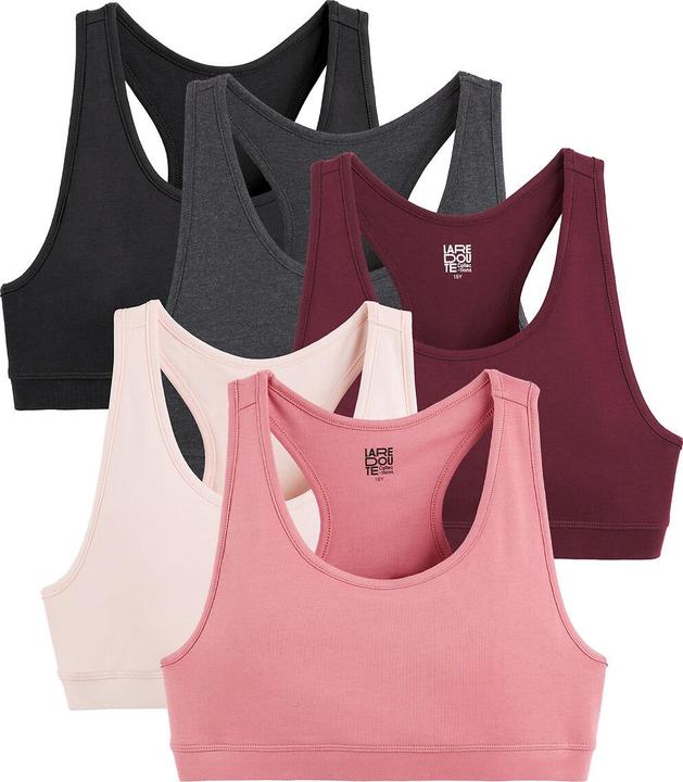 Produktbild La Redoute Collections 5er-Pack Bustiers (152, 5er Pack)