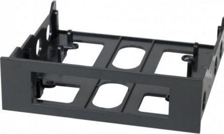 Image du produit Tecline Cadre de montage pour disquettes 3,5" pour baies de montage de 13,30 cm (5,25"), plastique, couleur
