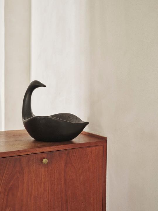 Immagine prodotto Ferm Living Centrotavola Cigno - Nero (27 x 32 cm)
