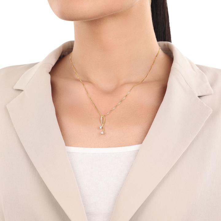 Produktbild Amor Anhänger für Damen, Gold 375, Zirkonia synth. (Gold 375, 9 ct)