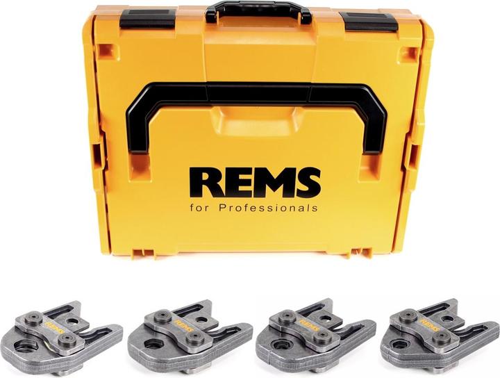 Actual product image Rems M 15-18-22-28 Pressing Tongs Mini Set + Carry Case L-Boxx ( 571165 R ) (440 mm)