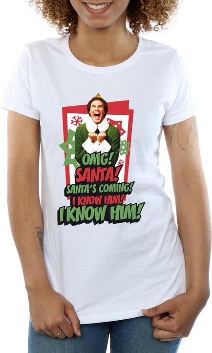 Image du produit Elf - T-shirt OMG SANTA - Femme (XXL)