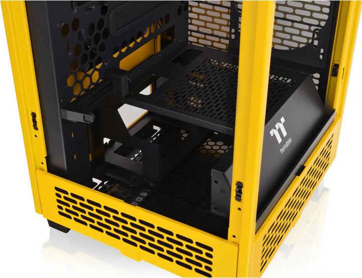 Produktbild Thermaltake The Tower 200 Mini-Tower Mini-ITX Gehäuse Sichtfenster Bumblebee (Mini-ITX)