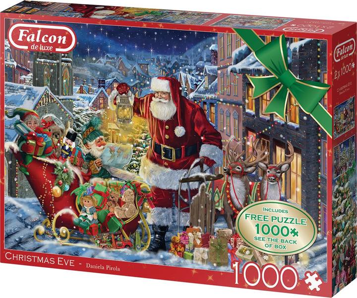 Actual product image Falcon Christmas Eve (1000 pieces)