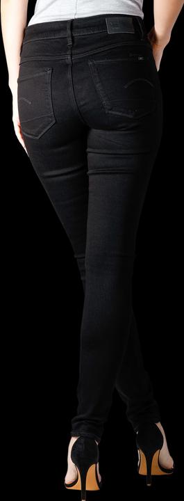 Produktbild G-Star 3301 High Skinny Elto Nero F Superstretch pitch black (W24/L30)