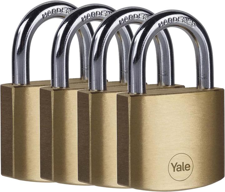 Produktbild Yale Y110B/40/122/4 Vorhängeschloss 40 mm gleichschliessend Schlüsselschloss