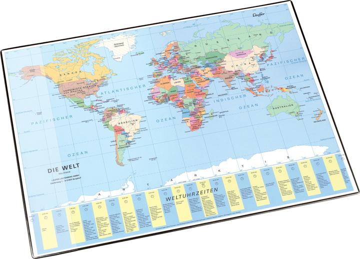 Immagine prodotto Läufer Mappa del mondo (40 x 53 cm)