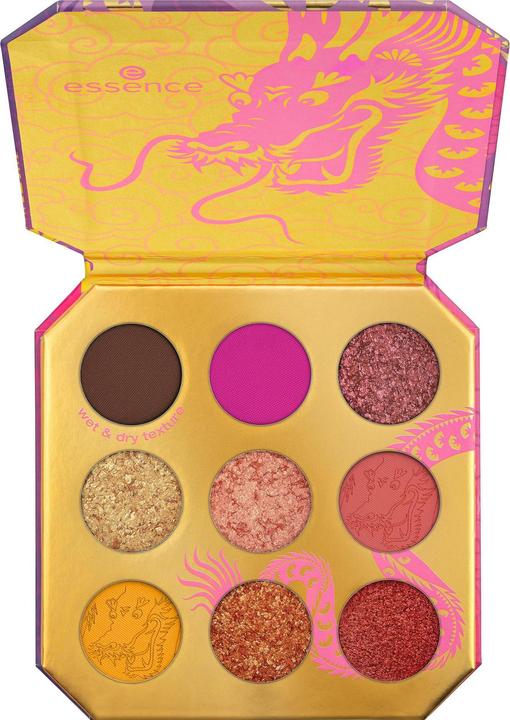 essence Lidschatten-Palette Love,Luck und Dragons (01 Follow The Dragon Sparks)