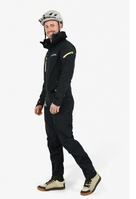 Actual product image dirtlej Dirtsuit Core Edition v.6, graphite/lemon, XS (XS)