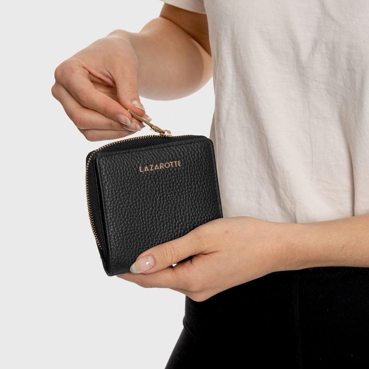 Actual product image Lazarotti Bologna Leather wallet leather 10 cm