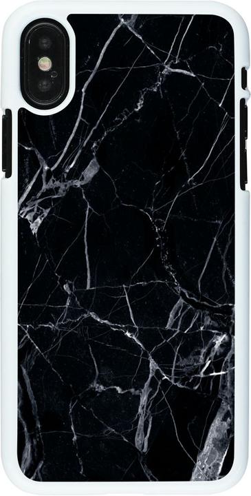 Produktbild PhoneLook Hülle weiss Marble Black 01 (Apple iPhone X, Apple iPhone XS)