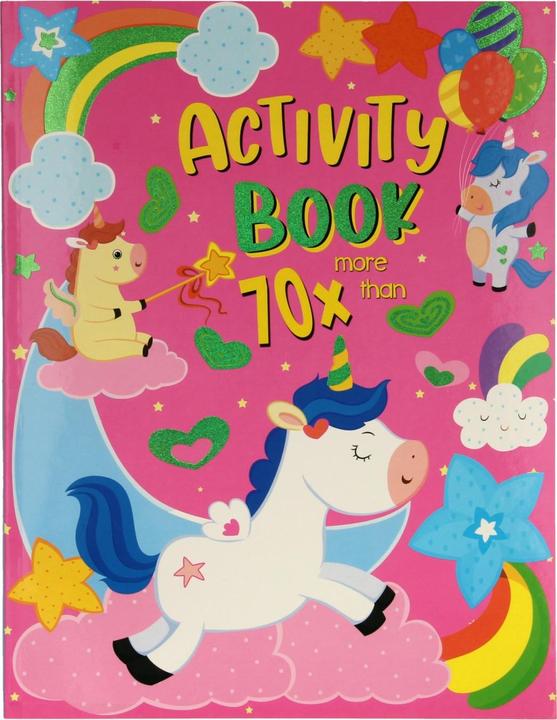 Actual product image Wins Holland Activity book - Unicorn