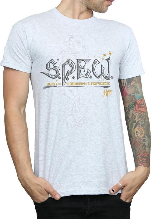 Actual product image Mens Dobby Elfish Welfare T-Shirt (S)