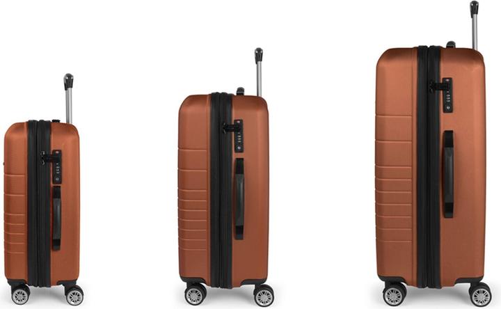 Produktbild Gabol Escape 4 Rollen Kofferset 3-teilig mit Dehnfalte (220 l, XL (ab 115l))