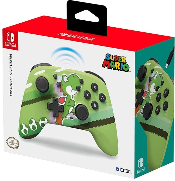 Actual product image HORI Wireless Horipad - Yoshi (Switch)