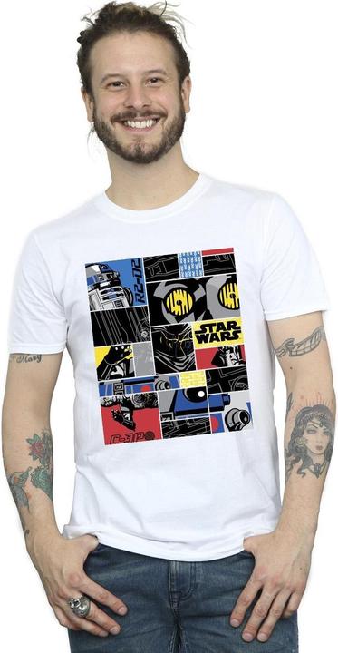 Produktbild Star Wars Droid Montage TShirt (4XL)