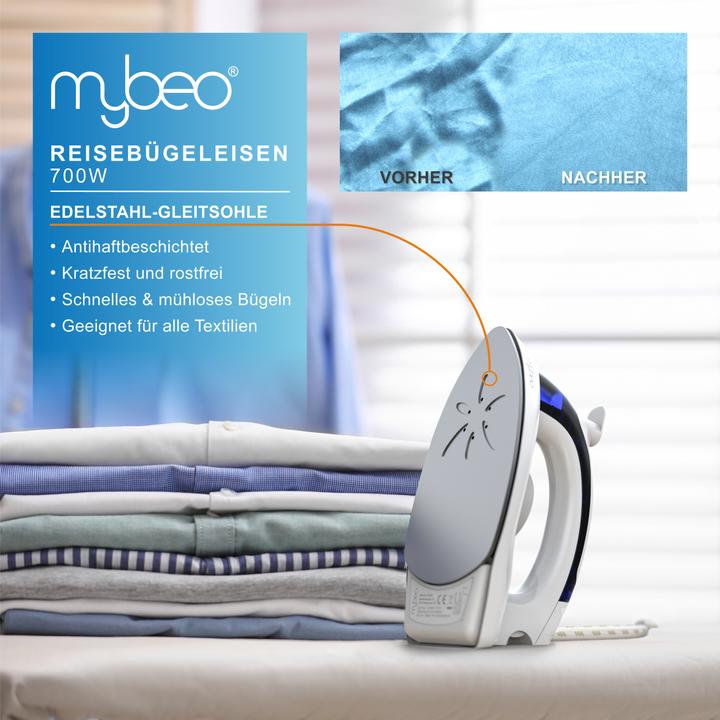 Image du produit Mybeo Fers à repasser de voyage (700 W)