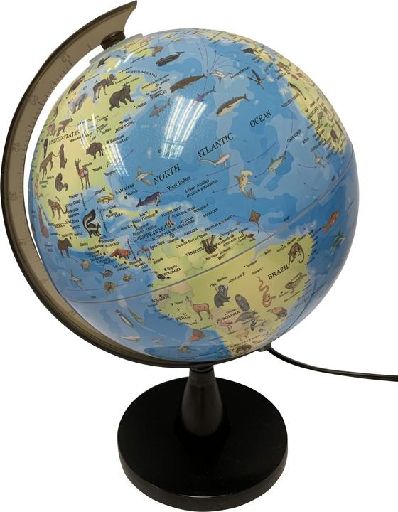 Actual product image Tele Globe with animals and light 20 cm (TY6190) (20 cm)