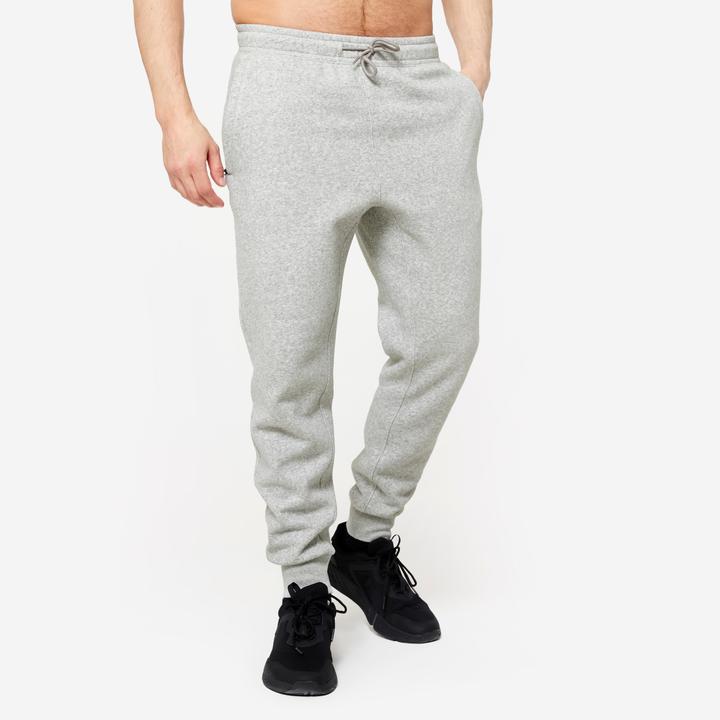 Immagine prodotto Domyos Pantaloni da jogging caldi da uomo - 100 grigio (3XL)