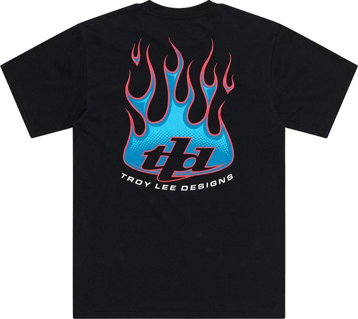 Actual product image Troy Lee Designs T-Shirt, Torched, black, S (S)