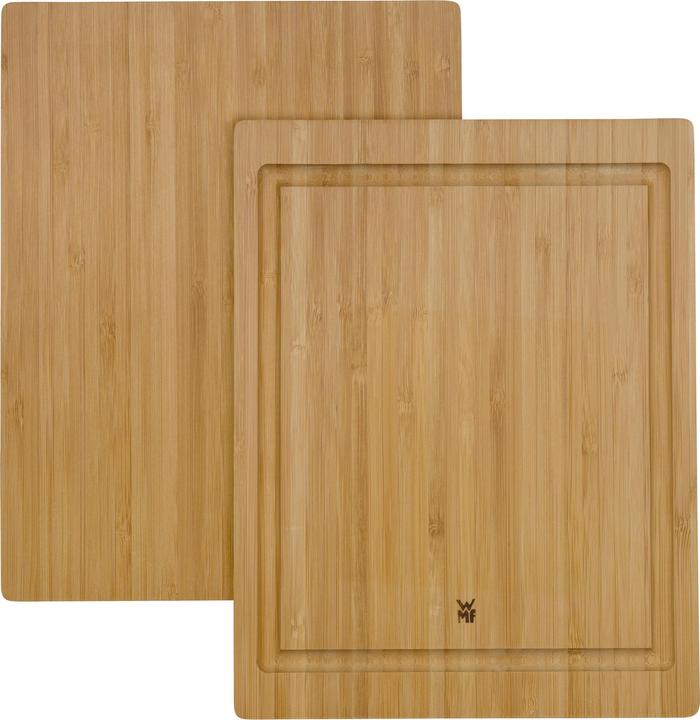 Actual product image WMF Natural bamboo chopping board with juice groove - blade-friendly
